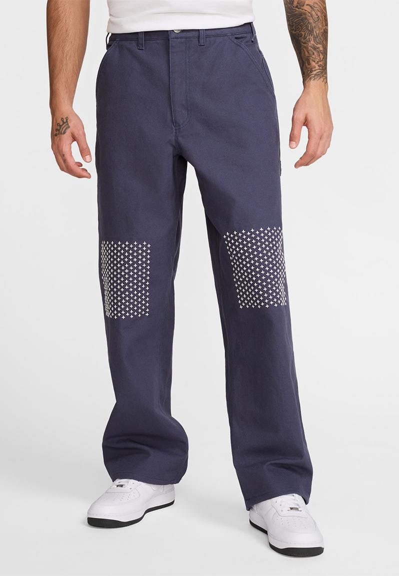 NL CARPENTER PANT SASHIKO - THUNDER BLUE/PHANTOM/THUNDER BLUE
