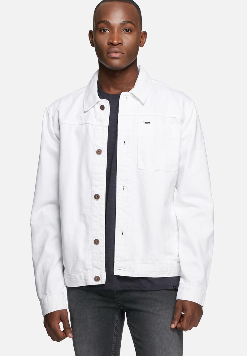 Leon denim jacket - white ADPT. Jackets | Superbalist.com