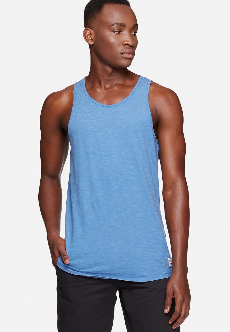 Beach tank top - federal blue Jack & Jones T-Shirts & Vests ...