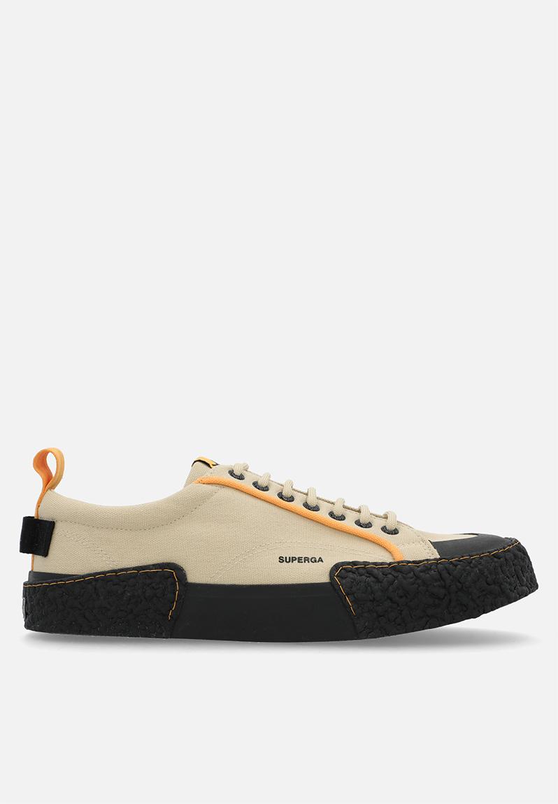 2661 Big bumpers tape - aj7 beige orange blaze black - canvas big bump