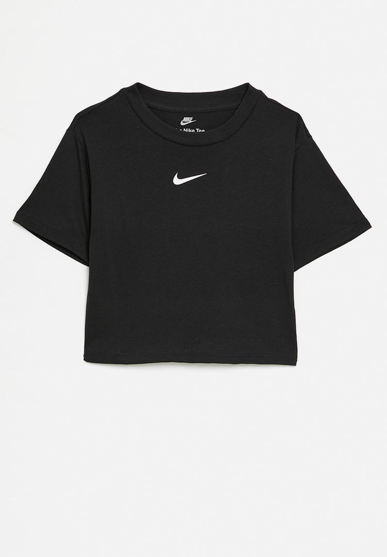 womens black nike t shirt