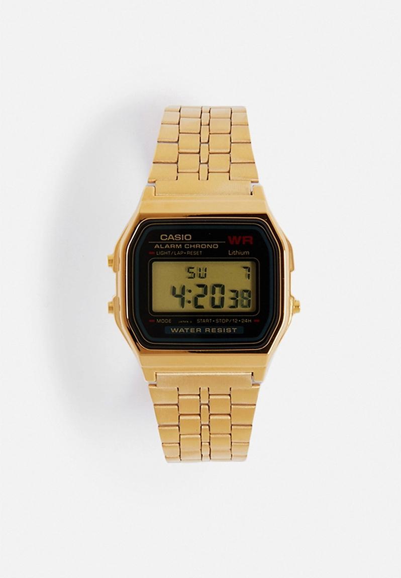 Digital Alarm chrono Retro Gold/Black Casio Watches | Superbalist.com