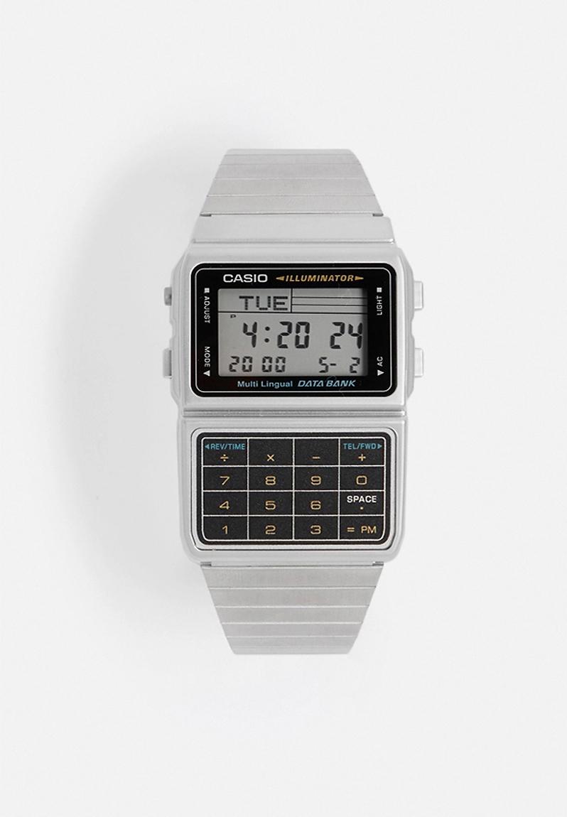 Calculator digital wrist watch - silver Casio Watches | Superbalist.com