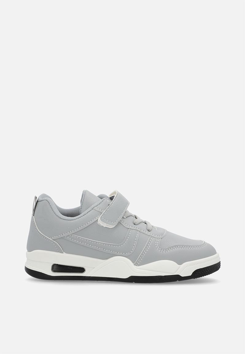 Pace Velcro Sneakers - Grey/Red main image 0