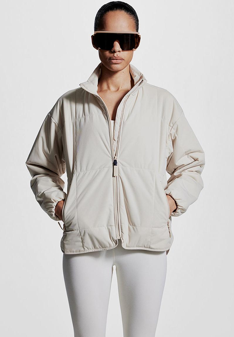 Insulated jacket with thermomove™ - light beige - 1253766002