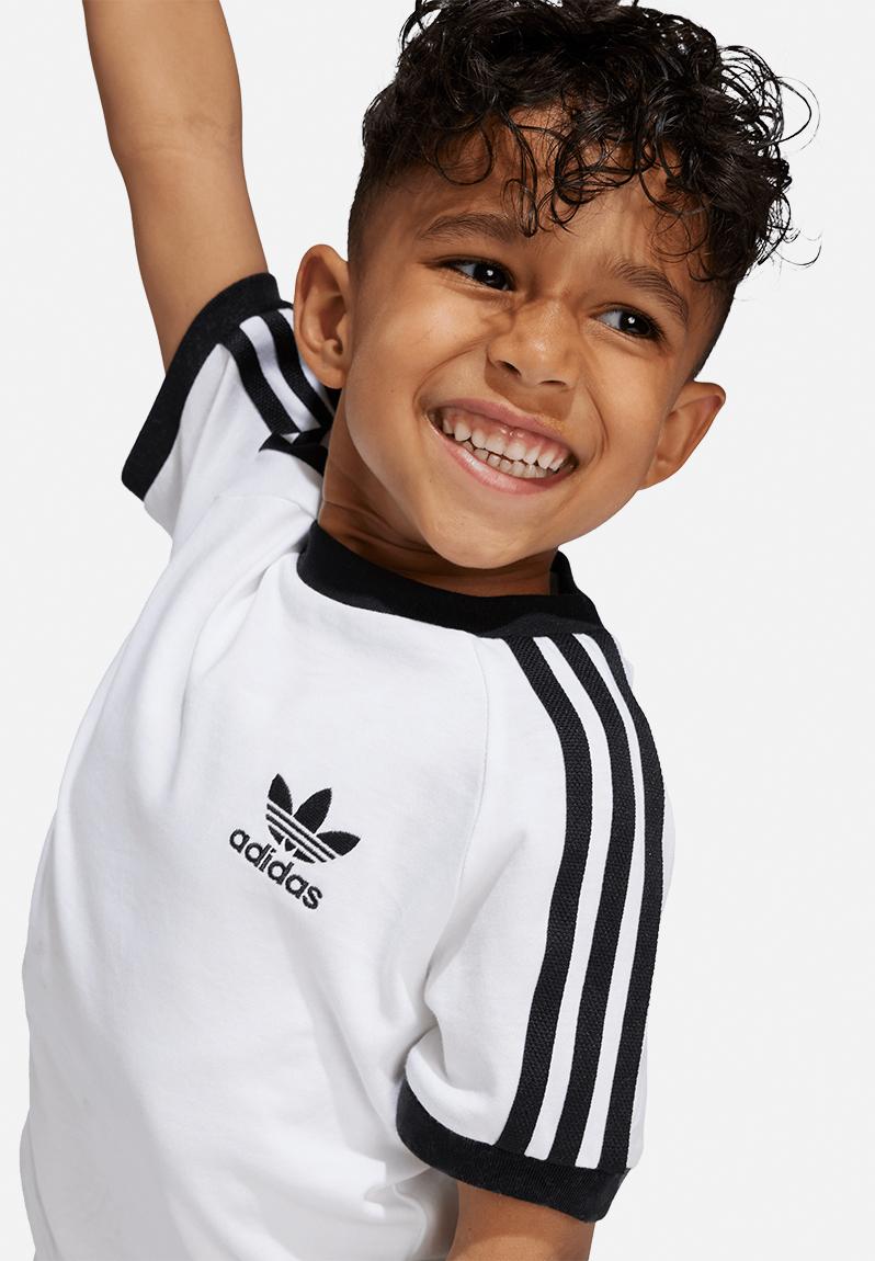 3stripes tee - white3
