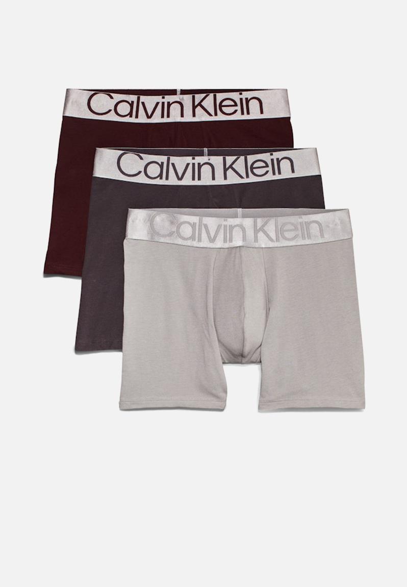 Boxer Brief 3 Pack - Rock Ridge, Rusted Root, Raisin