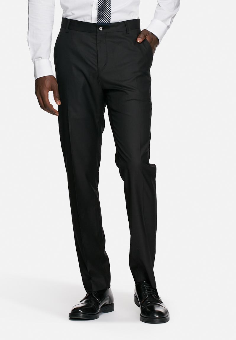 Logan slim trousers noos - black Selected Homme Formal Pants ...