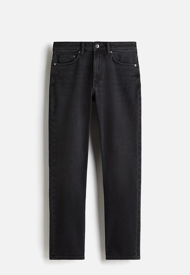 Straight regular jeans - black - 0811993090 H&M Jeans | Superbalist