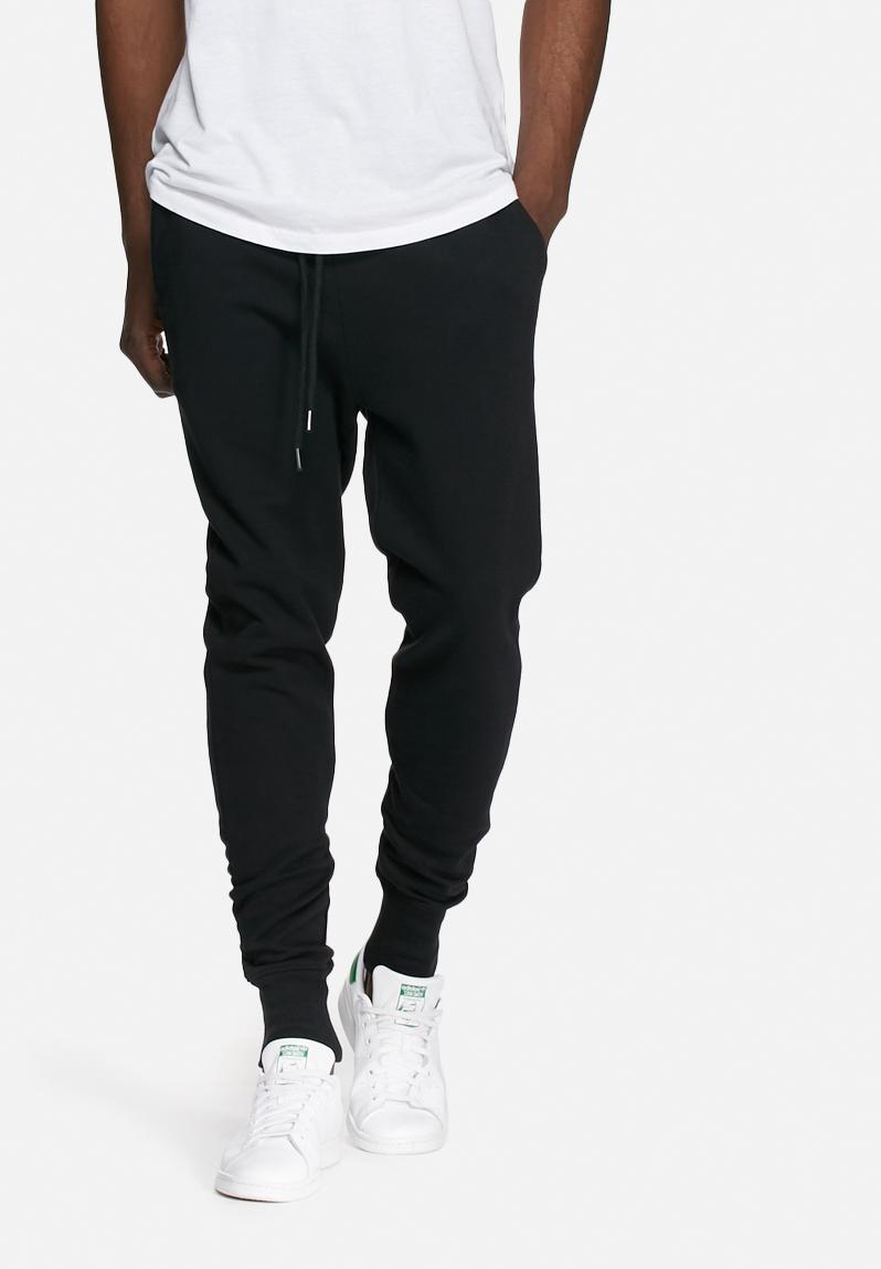 Slim sweat pant - black basicthread Sweatpants & Shorts | Superbalist.com