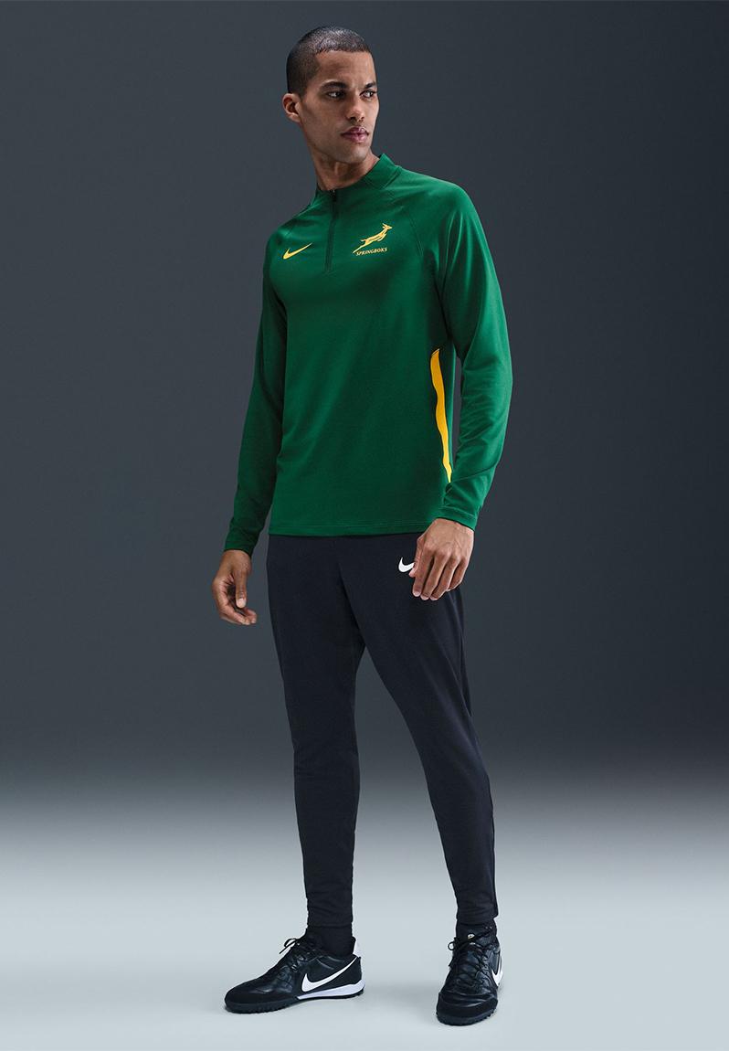 Spr Mnk Trn 1/4 Zip Top - Gorge Green/University Gold