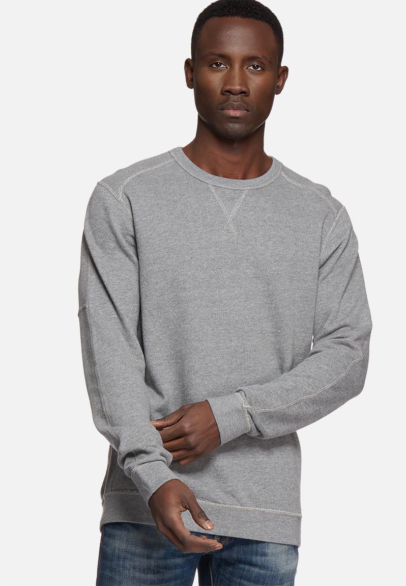 Rag sweatshirt - light grey melange Selected Homme Hoodies & Sweats ...