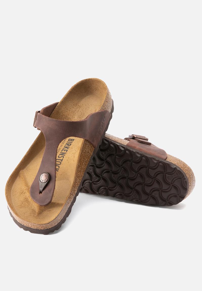 Birkenstock Gizeh Oiled Leather Habana Sandals main image 0