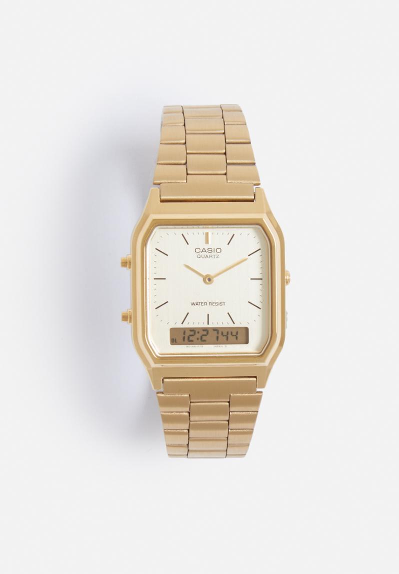 casio wr lithium gold