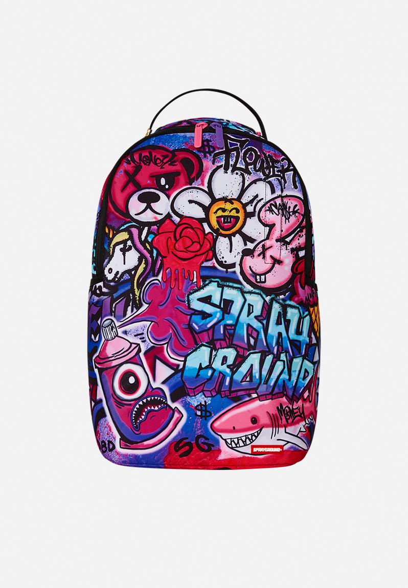 Graffiti Hiphop Print Backpack