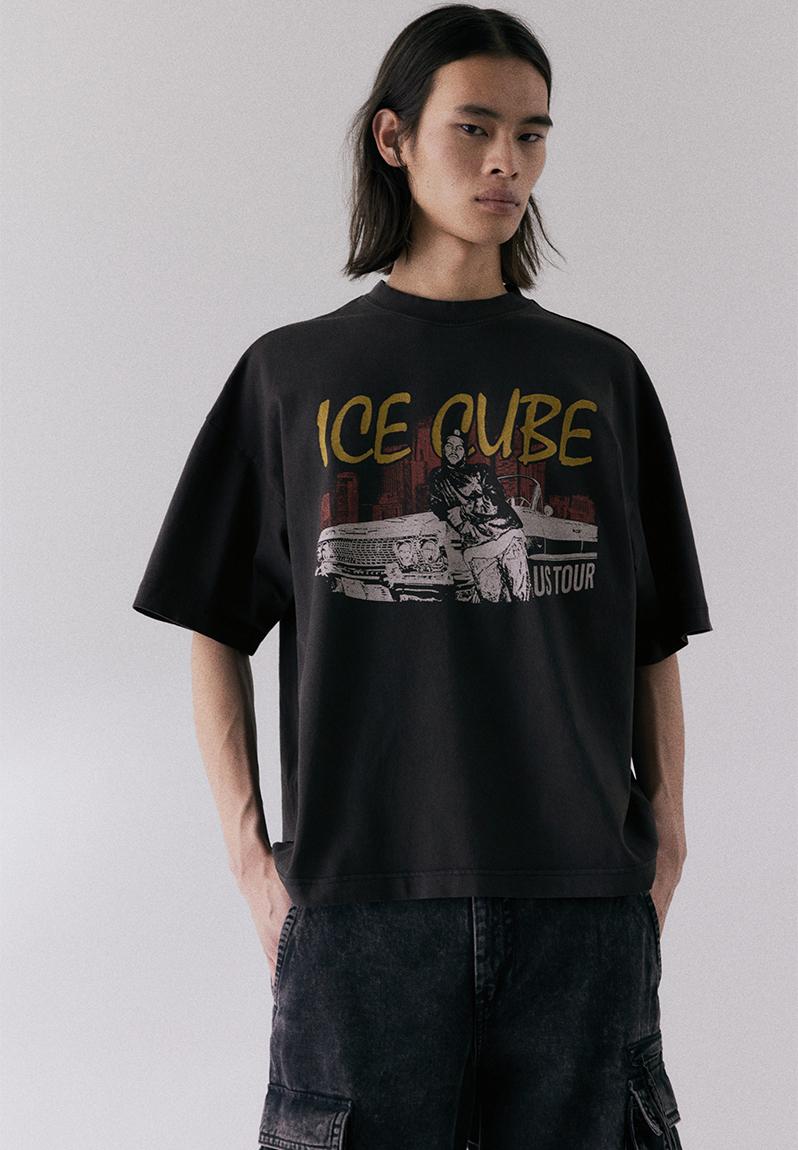 Oversized fit t-shirt - black/ice cube - 1159823055
