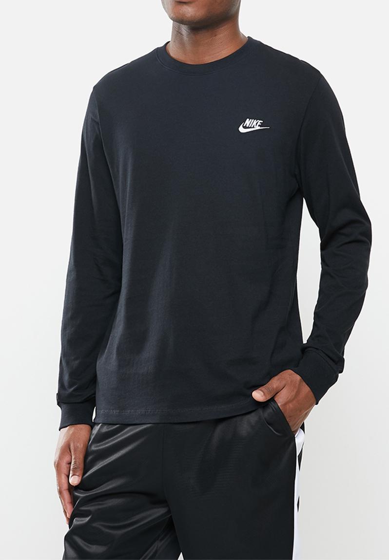 Nsw Club Long-Sleeve T-Shirt black/white