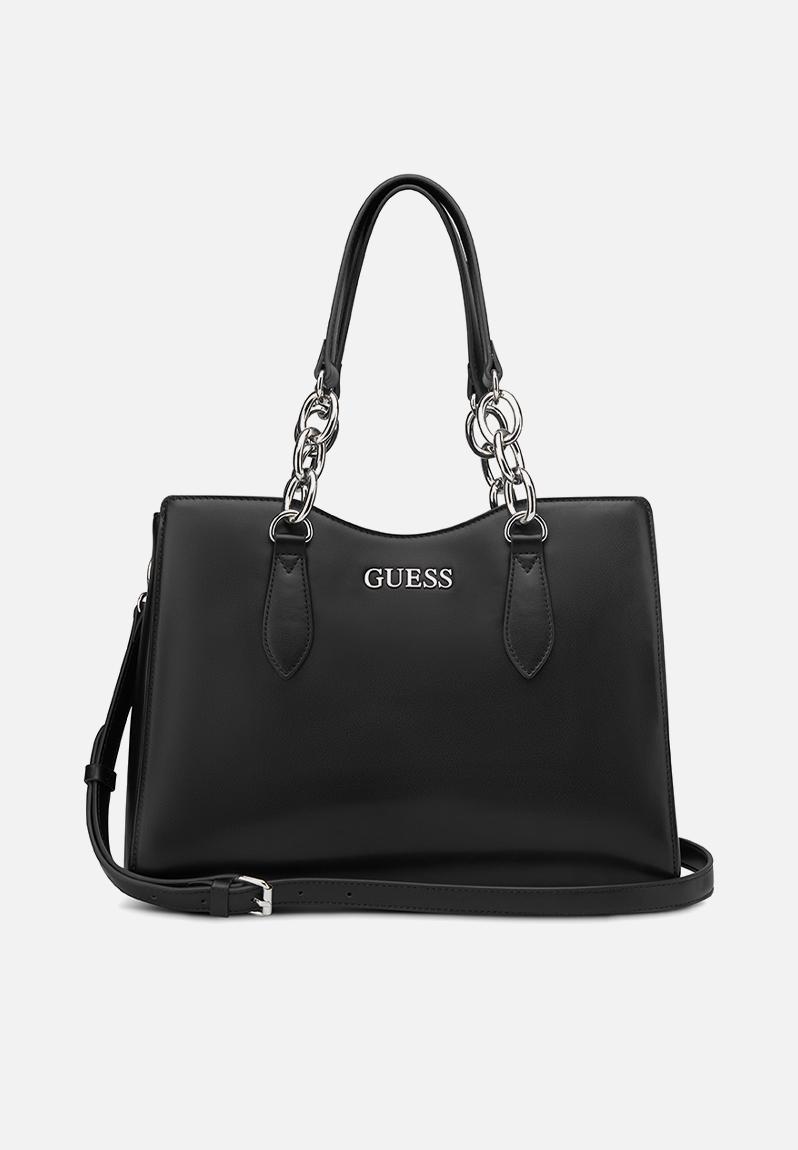 おもち　レディース　BLK S SILVYE Luxury Satchel サッチェル | GUESS(ゲス) JAPAN 公式
