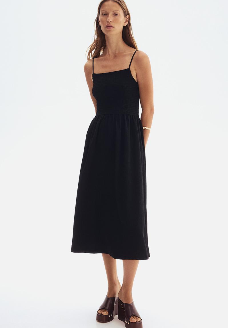 Smocked Strappy Dress