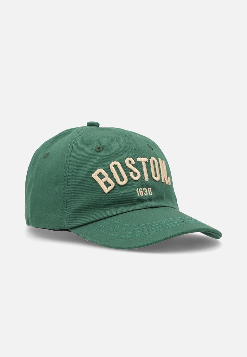 Printed cap - green34