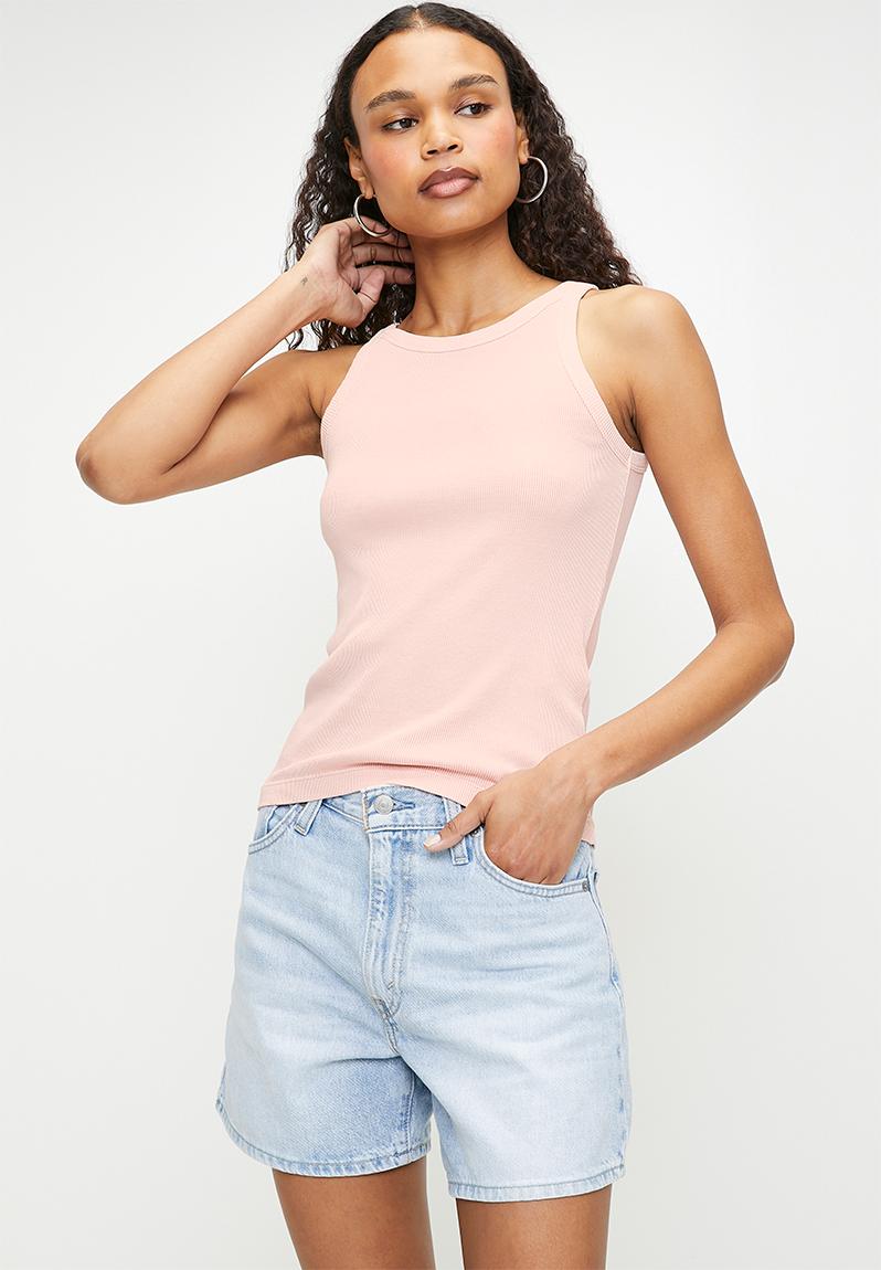 Cinch mid-thigh short abraided art short Levi's® Shorts