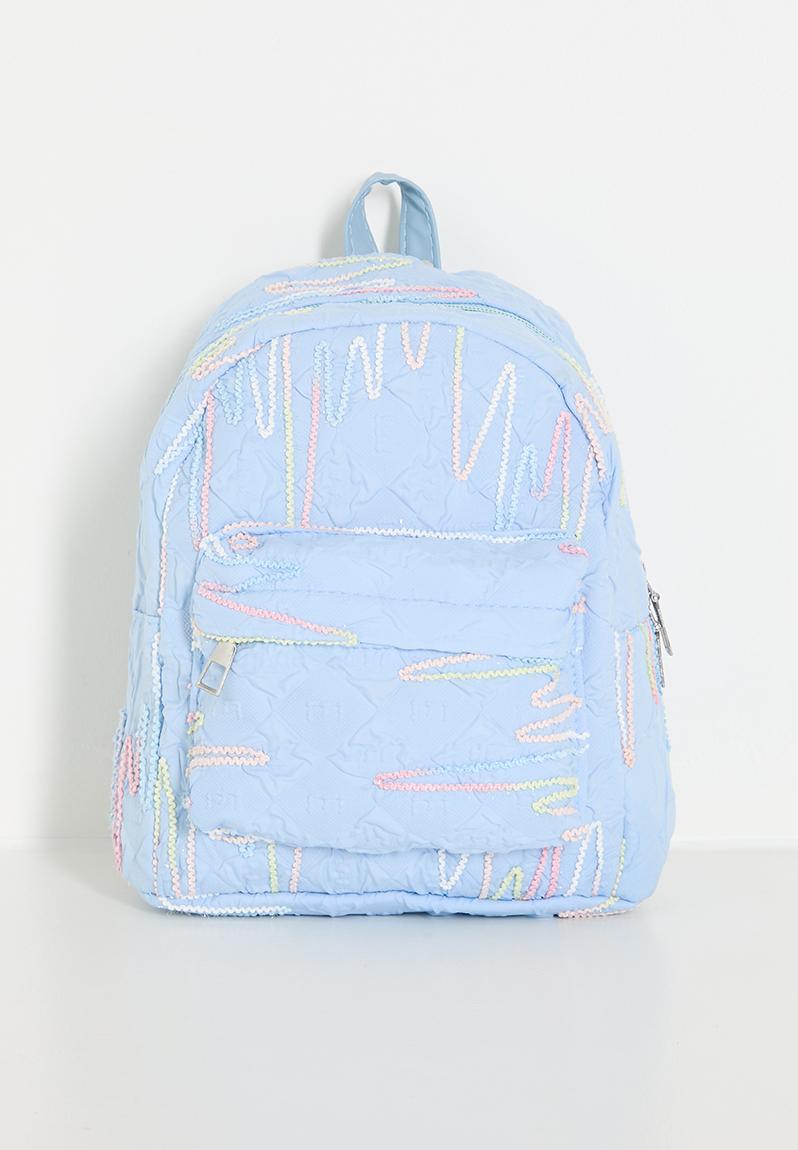 Mini back pack - light blue