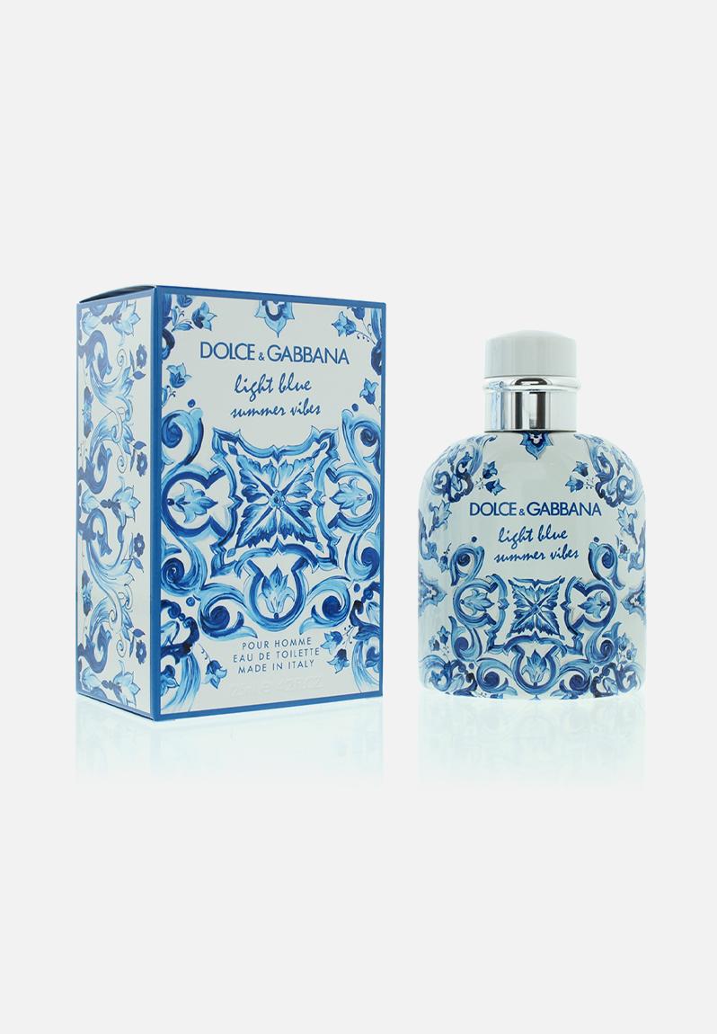 D&G Light Blue Summer Vibes Pour Homme Edt - 125ml (Parallel Import)