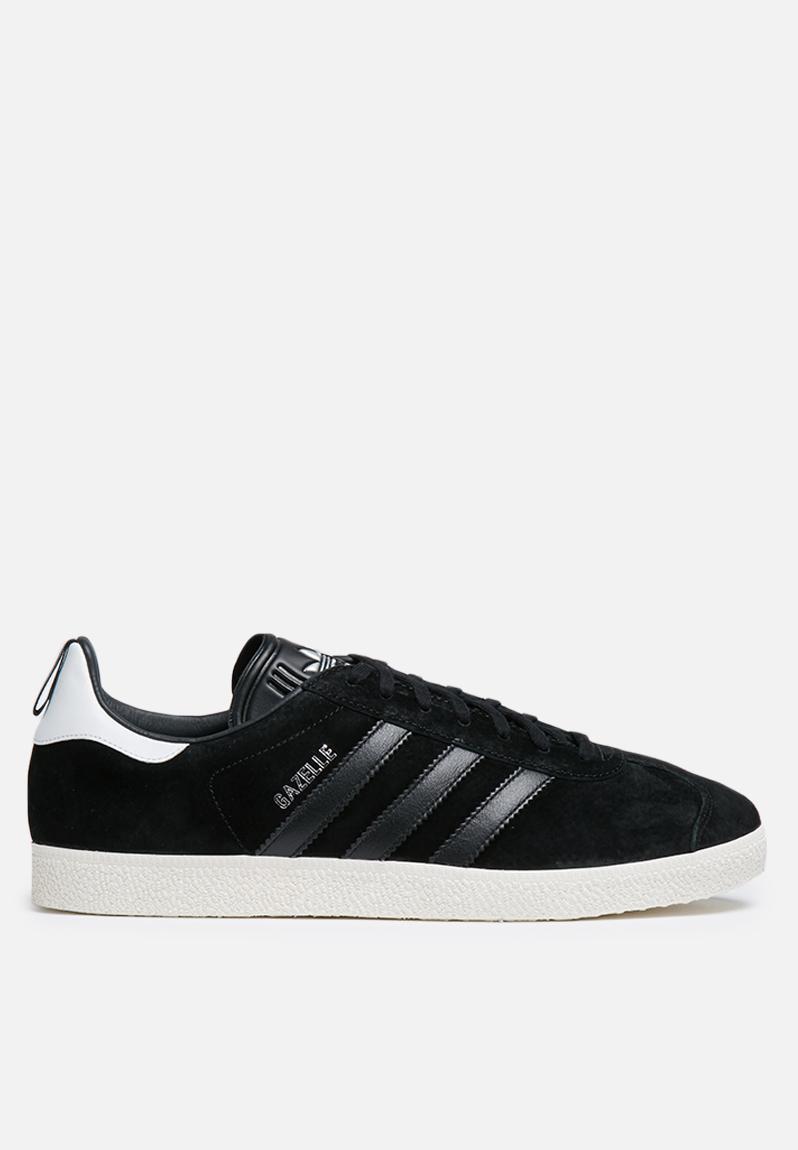 adidas Originals Gazelle - S76224 - Core Black / Silver Metallic adidas ...