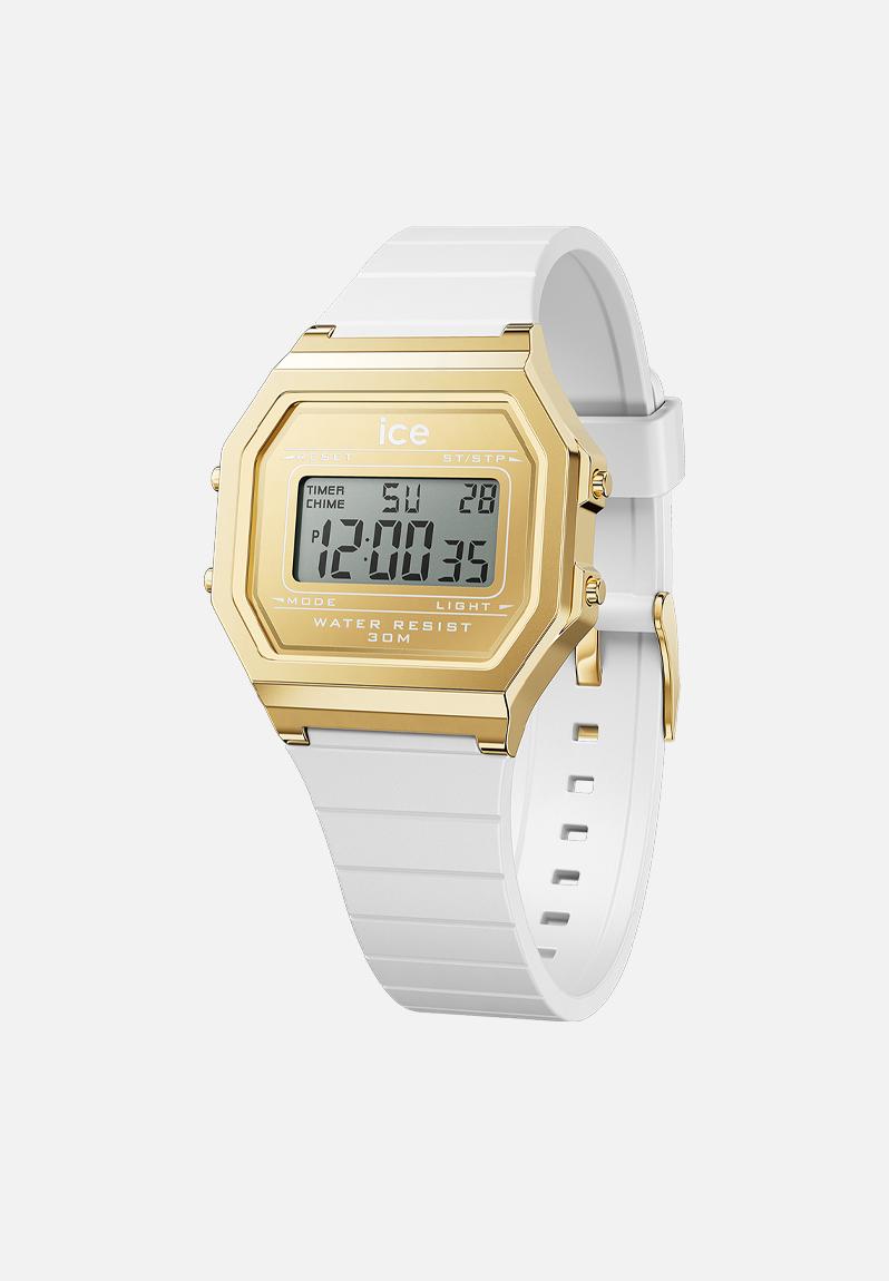 Ice Digital Retro 022049- White/gold