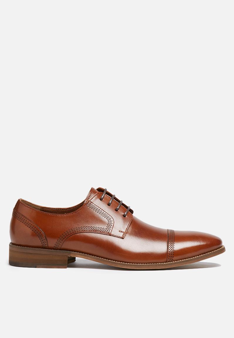 Crucible leather derby- dark tan Steve Madden Formal Shoes ...