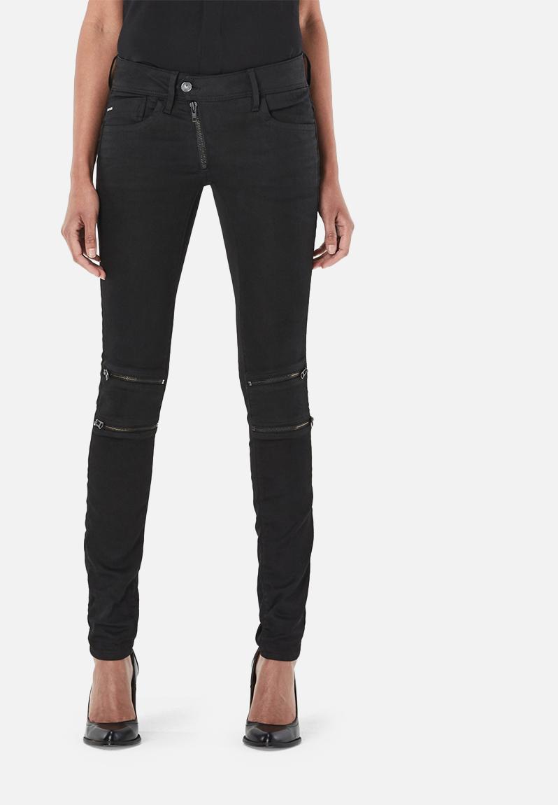 Jeans Stringfield Ultra High Skinny | Negro | G-STAR® ES