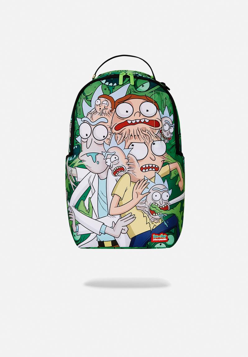 Rick/morty fusion dlxr backpack - green