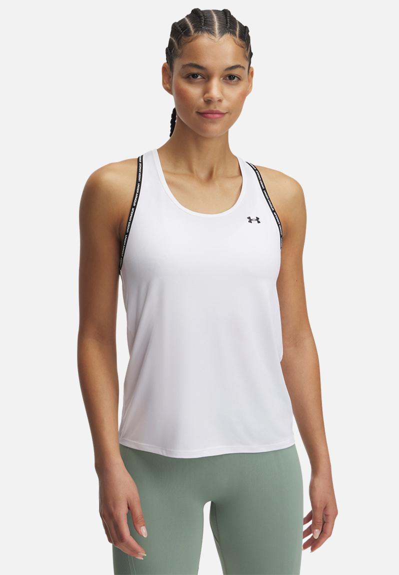 Tech Knockout Tank - White/Black