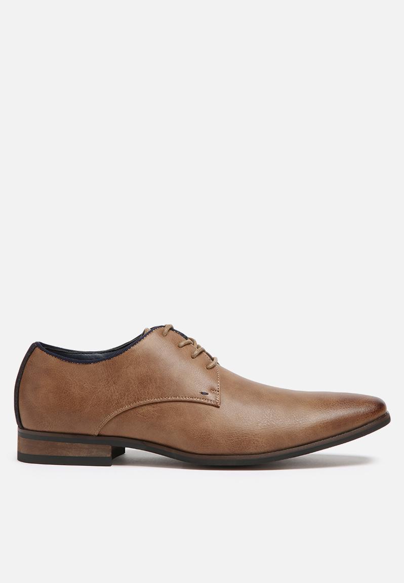 Distressed lace up - tan Gino Paoli Formal Shoes | Superbalist.com