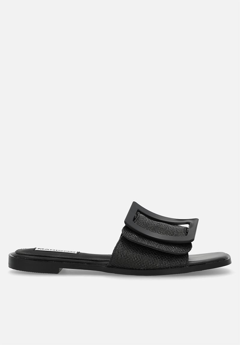 Janvee 2 slide - black mono