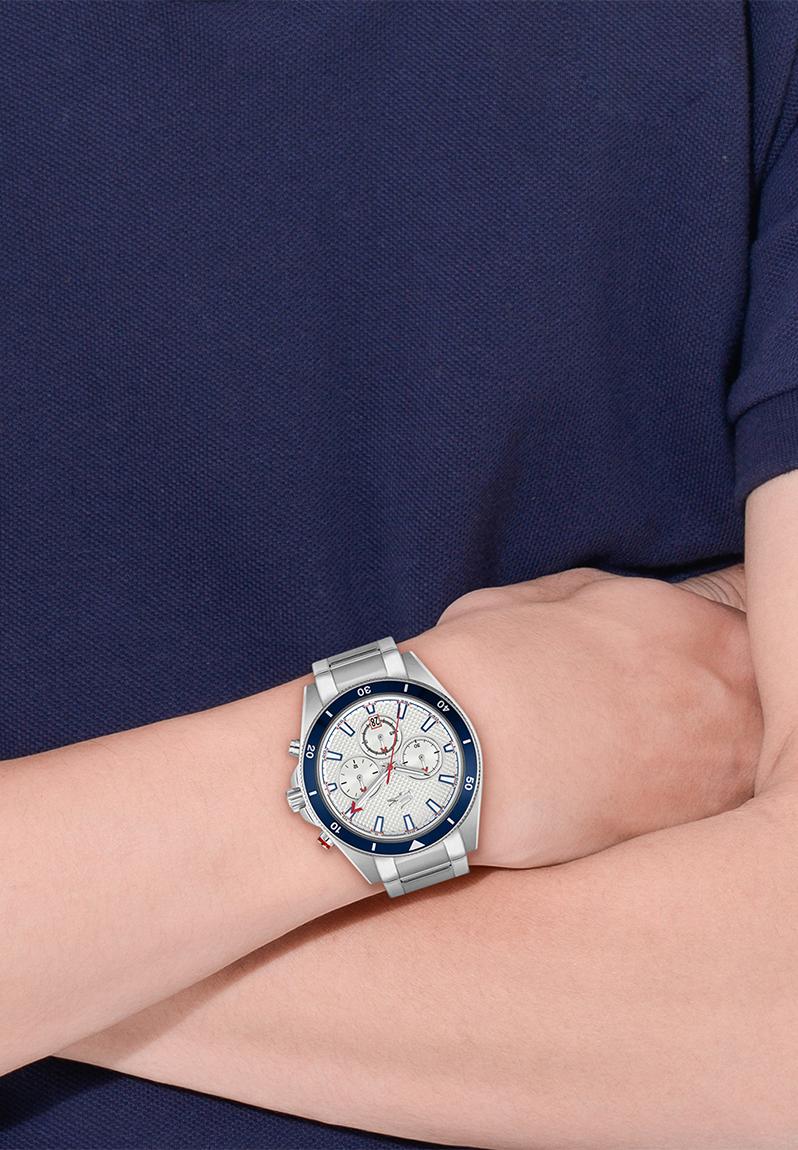 2011360 43mm Mainsail watch - Silver Lacoste Watches | Superbalist