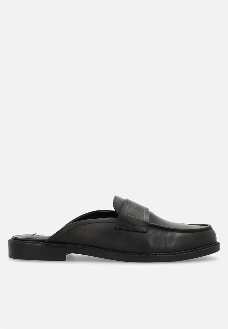 Moxxie loafer mule - black