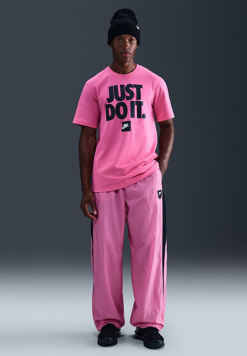 Nike AEROREACT ナダルモデル　ピンク ゲームシャツ NSW Tee Fran JDI Verbiage - Pinksicle