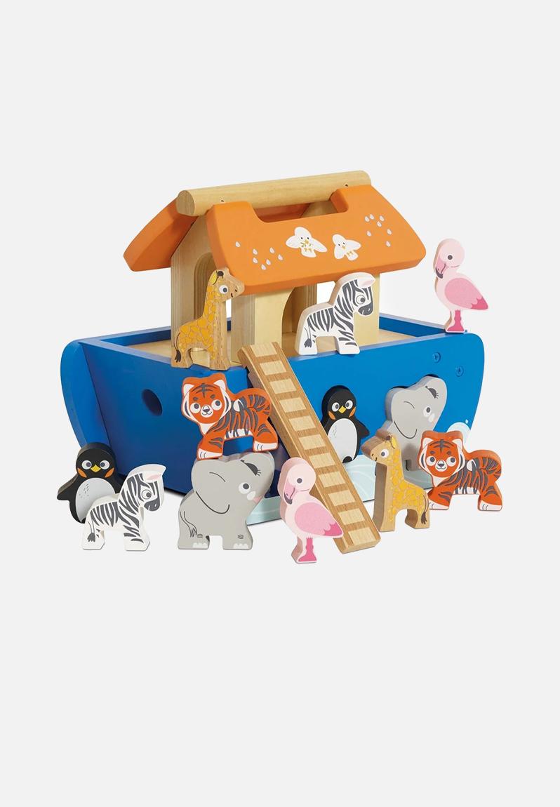 Noah's Ark & Animals Shape Sorter - multi