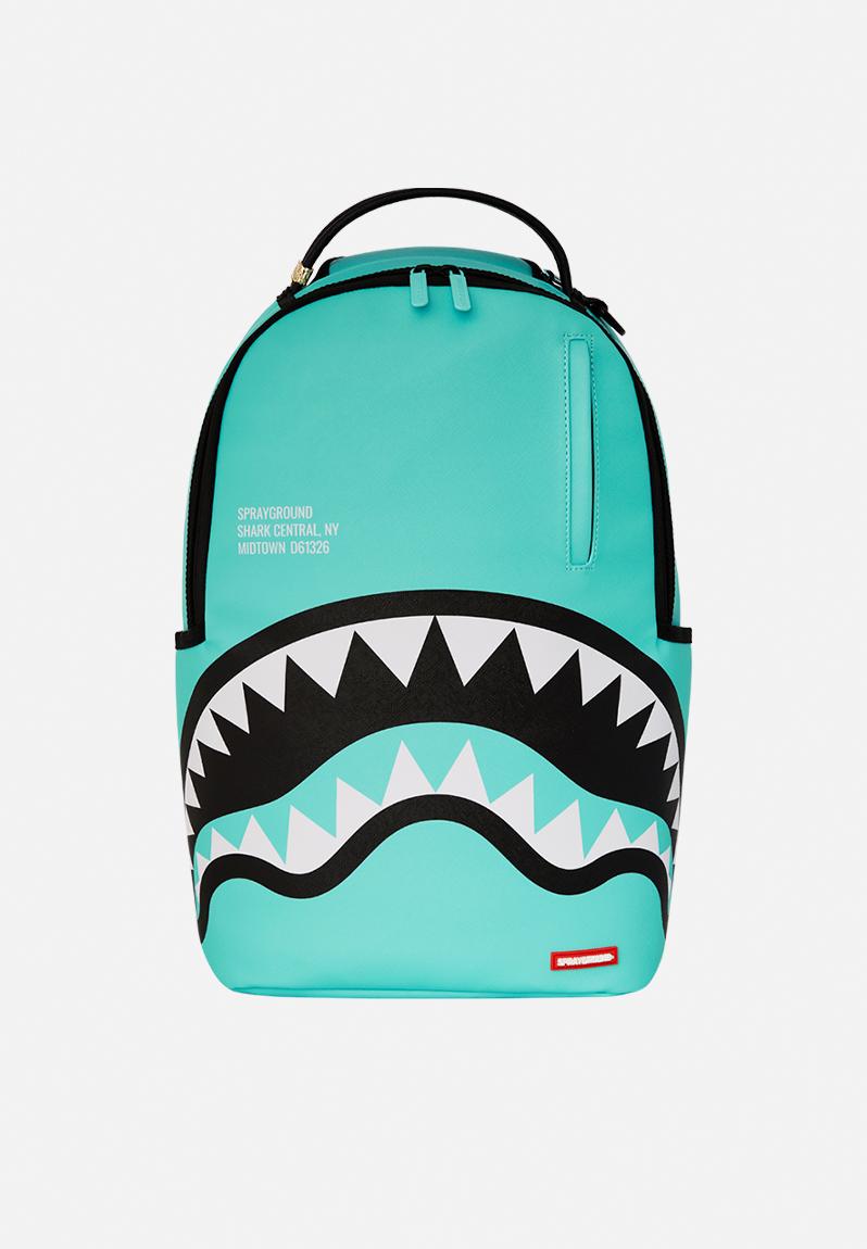 Shark central aqua dlxsv backpack- blue