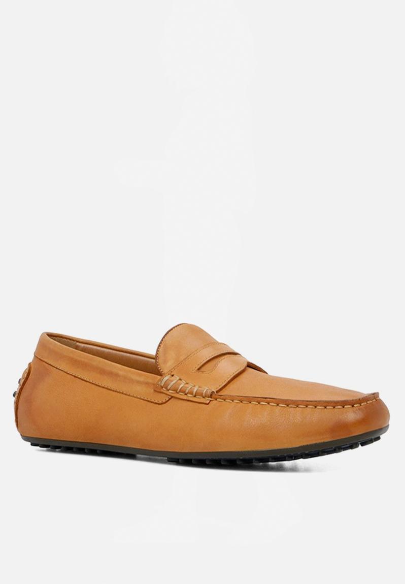 womens cognac slip on shoes