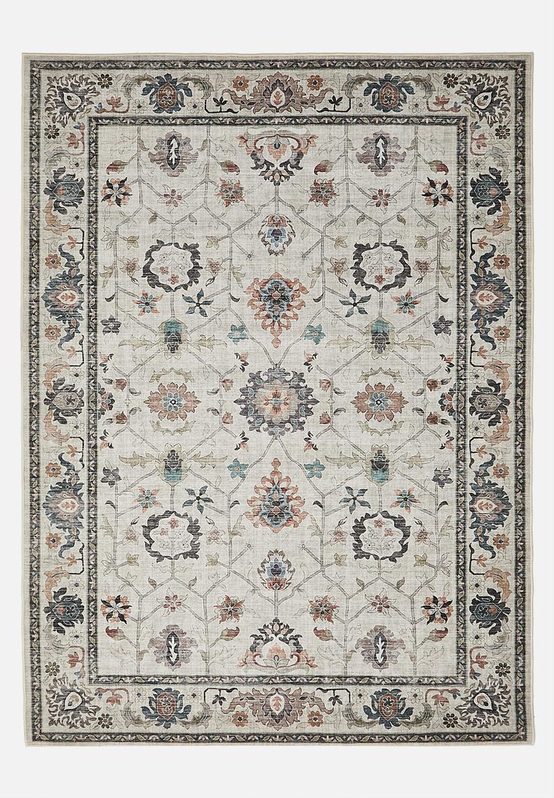 Arc Floral Rug Multi.