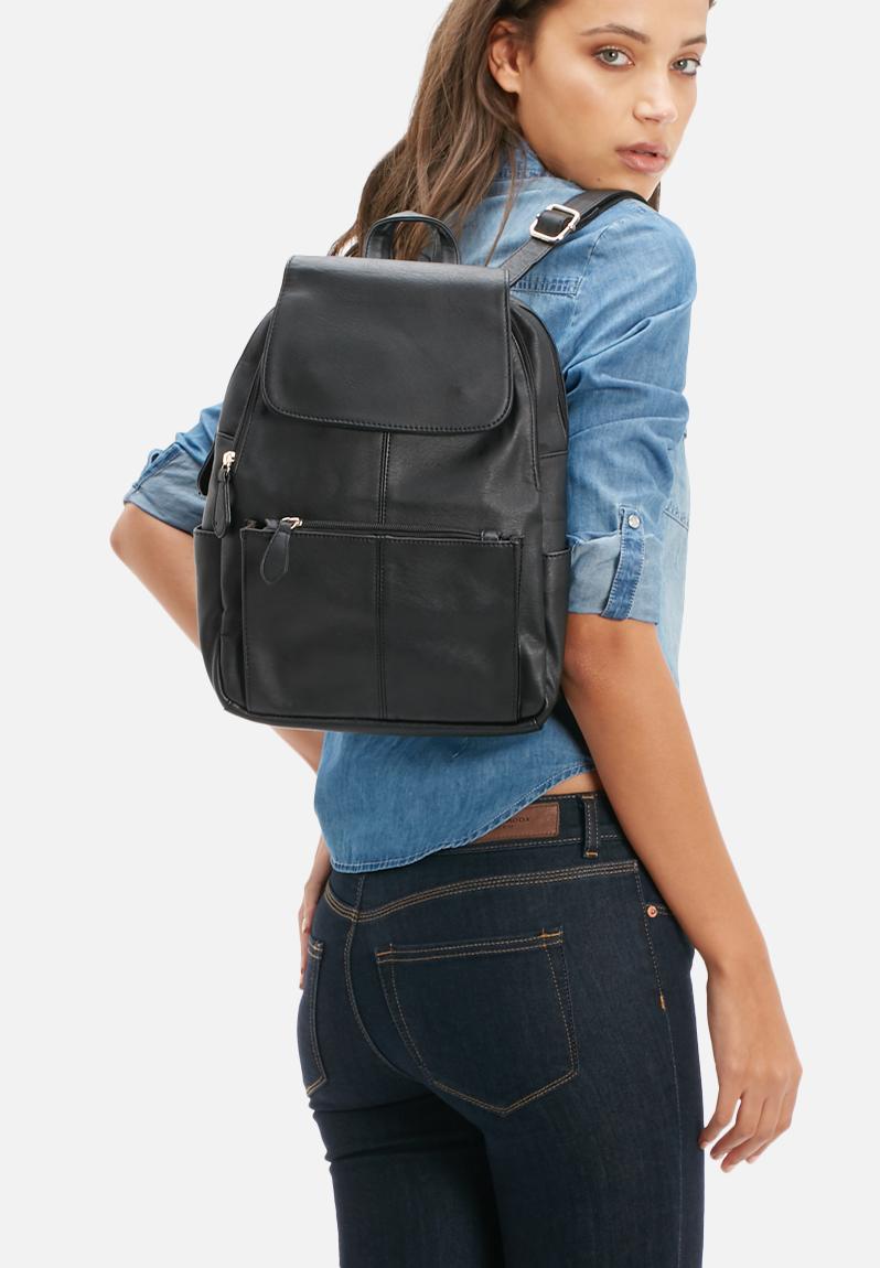 Hold the line backpack - black The Lot Bags & Purses | Superbalist.com