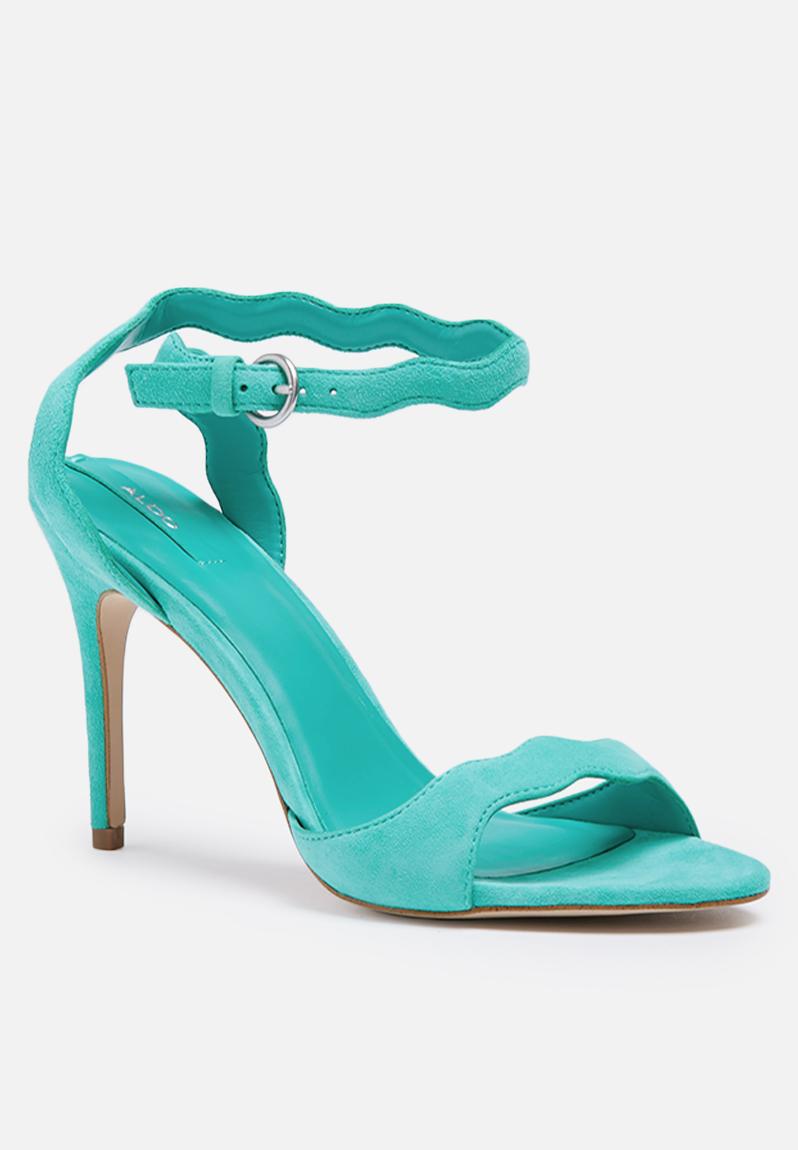 aldo turquoise heels