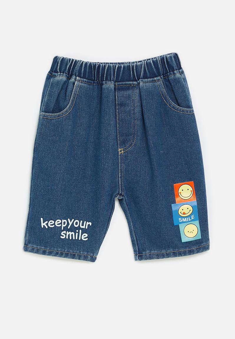 Smiley short - navy