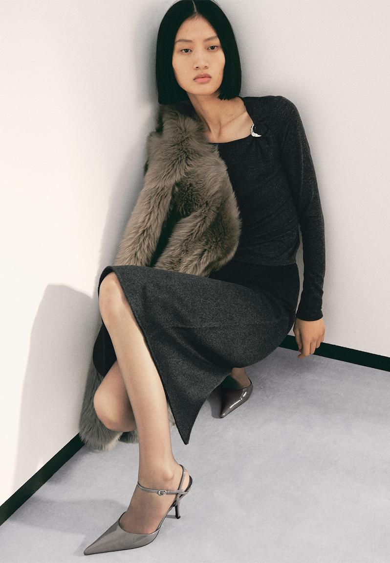 Virgi heel - grey