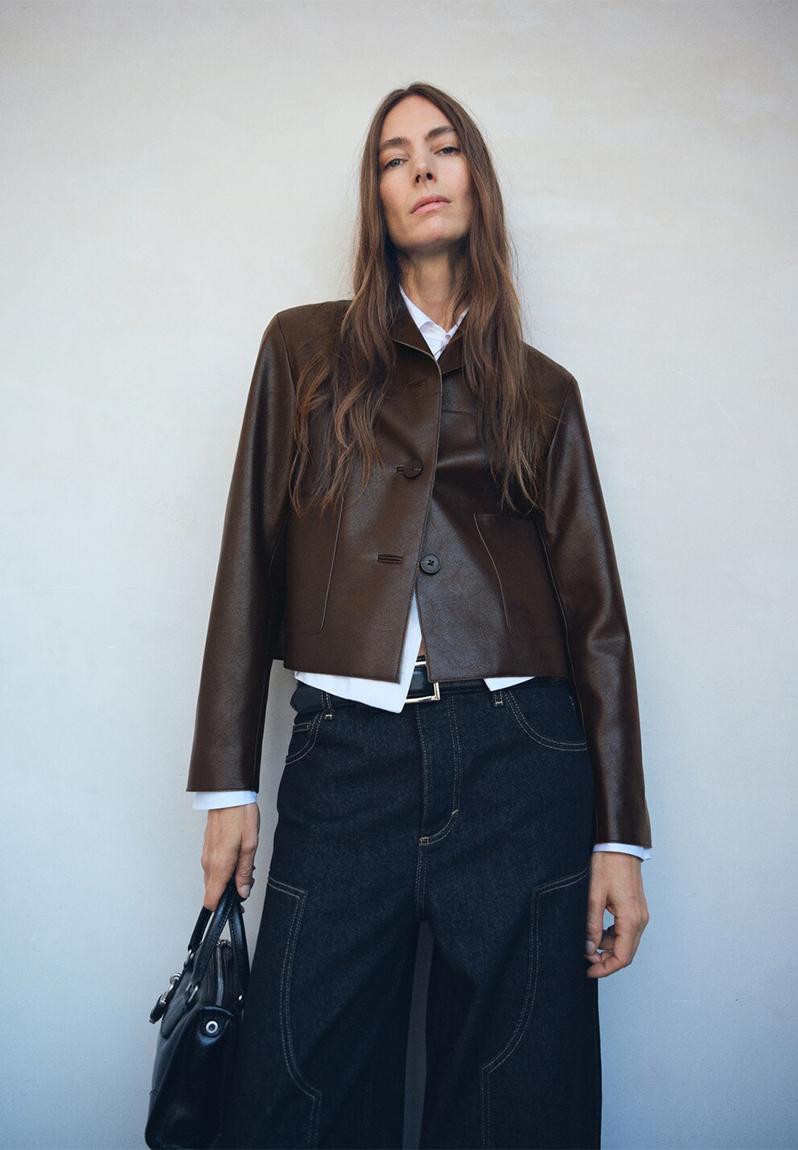 Jacket sabi - dark brown