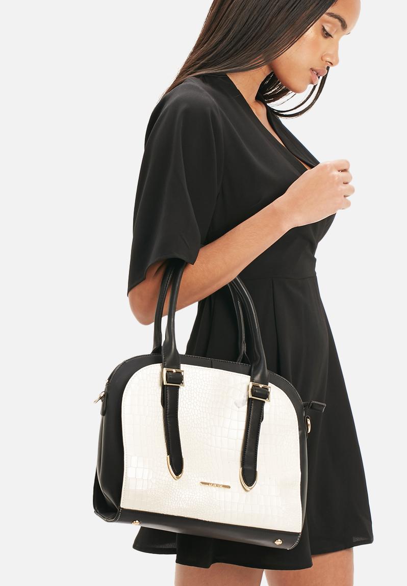 Colourblock ladybag bag - black & white Dolce Vita Bags & Purses ...