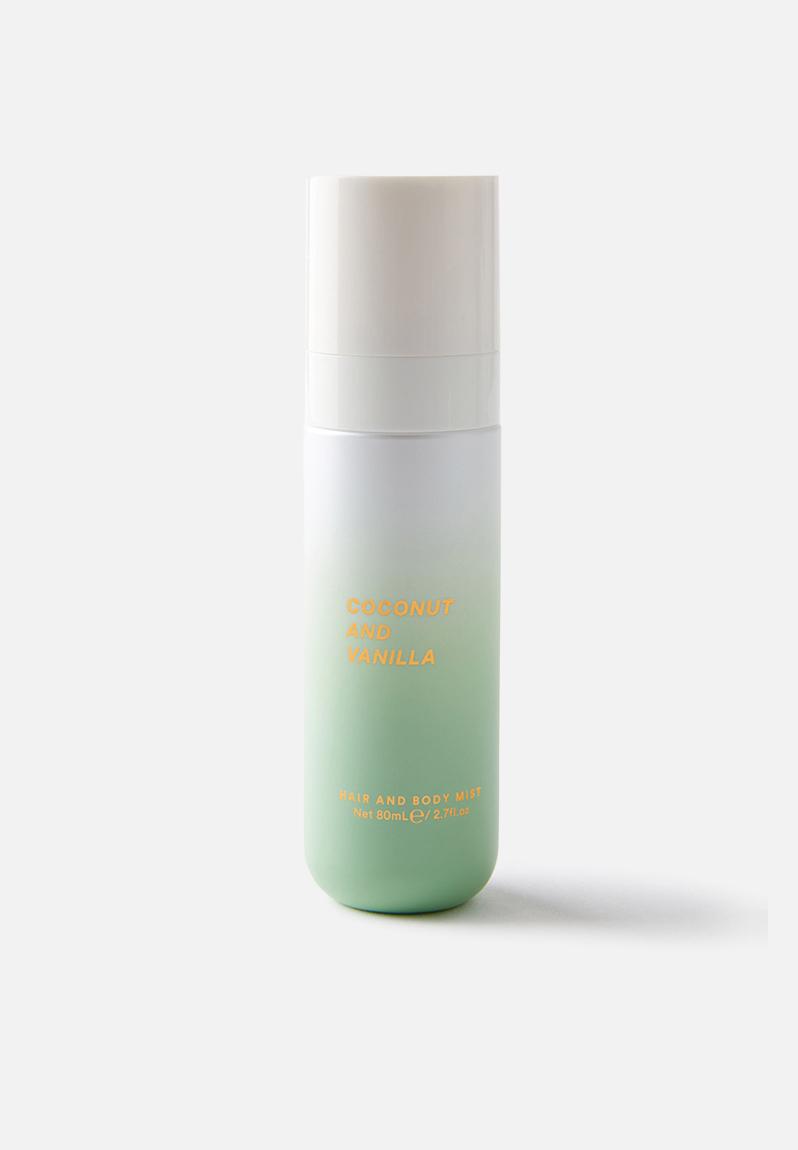 Rubi Hair And Body Mist - Coconut & Vanilla