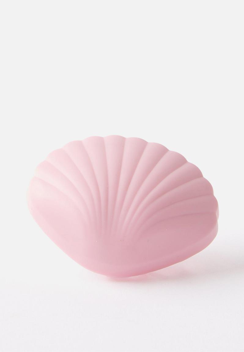 Mermaid Shell Scalp Massager - Pink